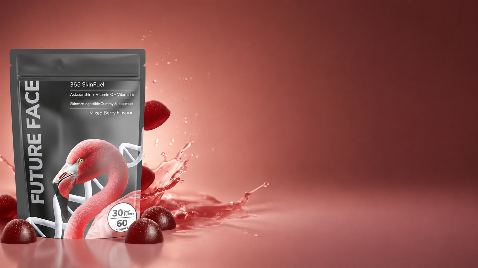 Skin nutrition,
designed to support
from within.