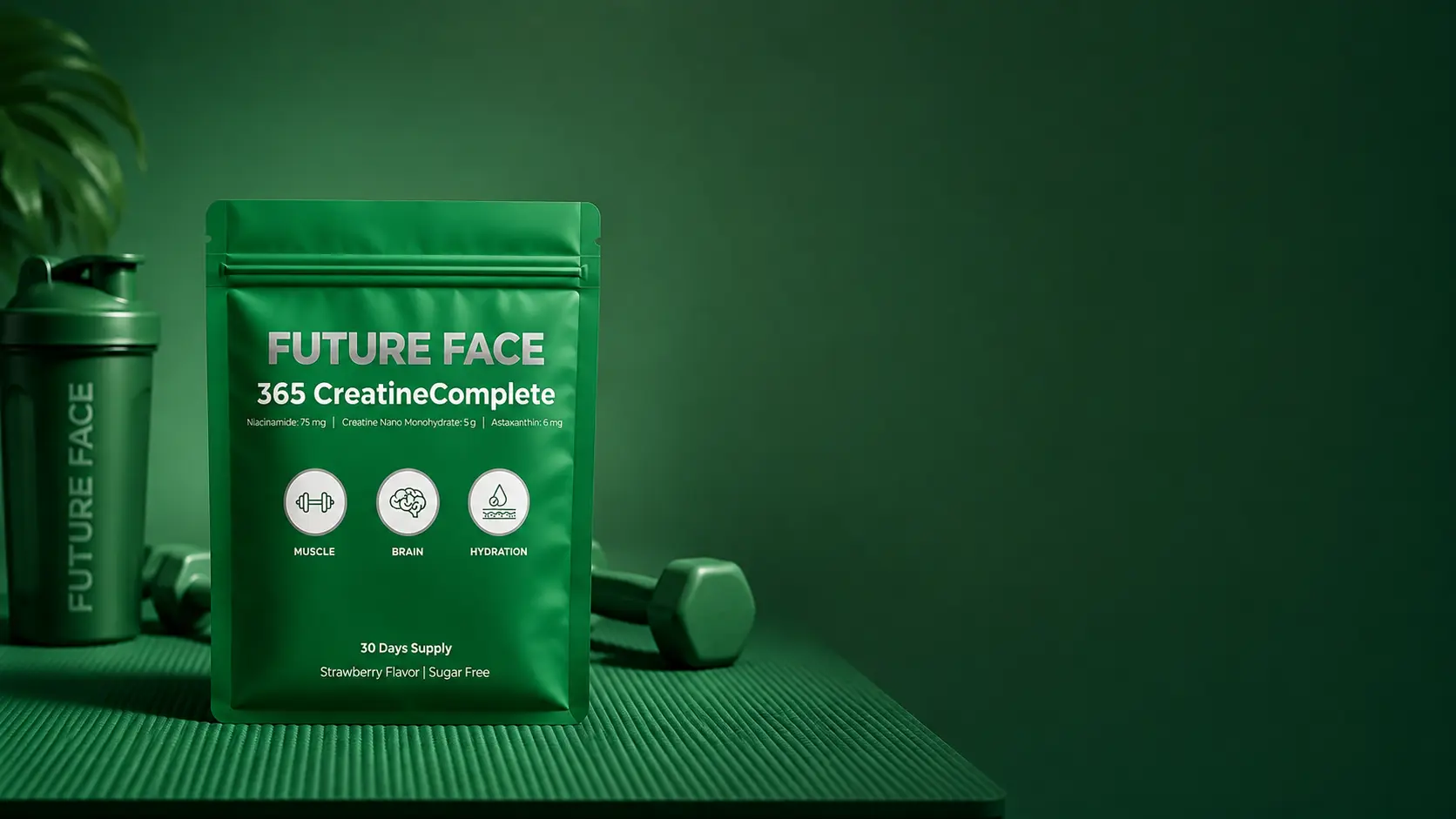 Creatine, upgraded
for the modern woman.